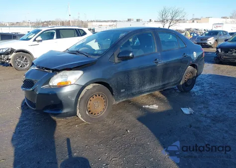 2010 Toyota Yaris from USA, damaged, VIN JTDBT4K3XA1356904